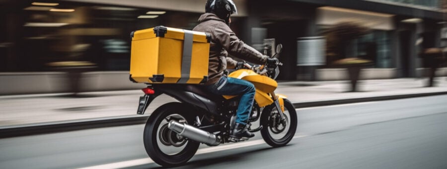 Entregador motoboys condomínios PG