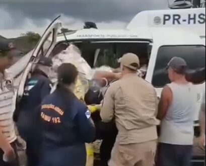 Resgate mobilizou socorristas e populares