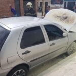Extintor no carro