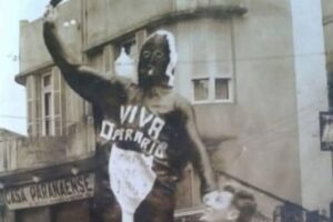 Foto datada de 1962 registrou o fantasma da lambreta