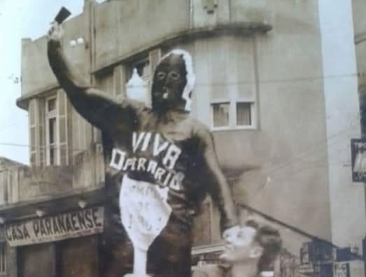 Foto datada de 1962 registrou o fantasma da lambreta