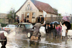 Corrida de Carreteiras entre Ponta Grossa e Curitiba, na década de 1960