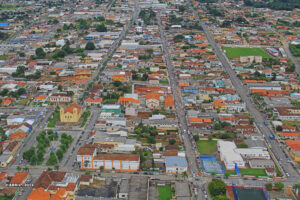 Foto área de Palmeira no Paraná