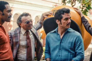 Cena do filme O Agente Secreto