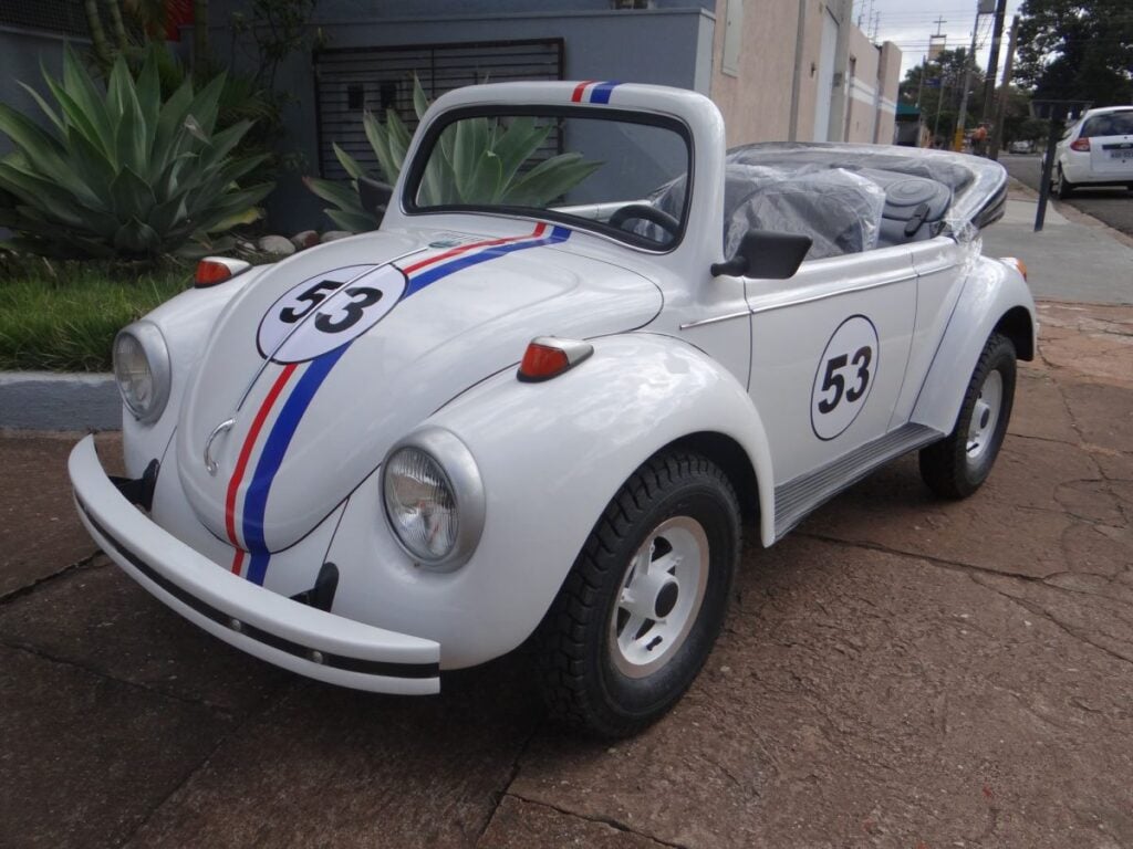 Foto de miniatura de fusca motorizado