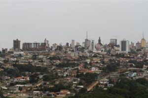 Foto panorâmica de Ponta Grossa ilustra a previsão do tempo de hoje