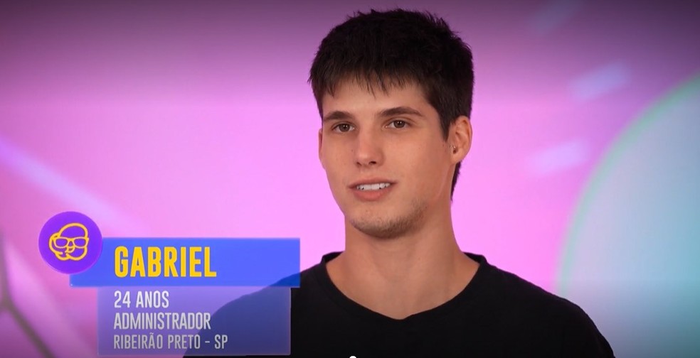 Gabriel é participante do BBB 23 — Foto: Globo