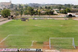 Foto do Estádio Germano Krüger, em Ponta Grossa, em 1979