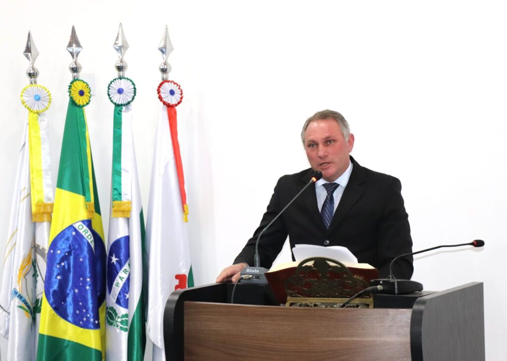 Helio de Mello na Câmara de Irati