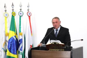 Helio de Mello na Câmara de Irati