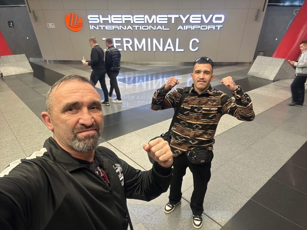 Paulão e Rickson Zenidim em Moscou