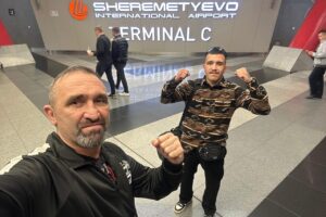 Paulão e Rickson Zenidim em Moscou