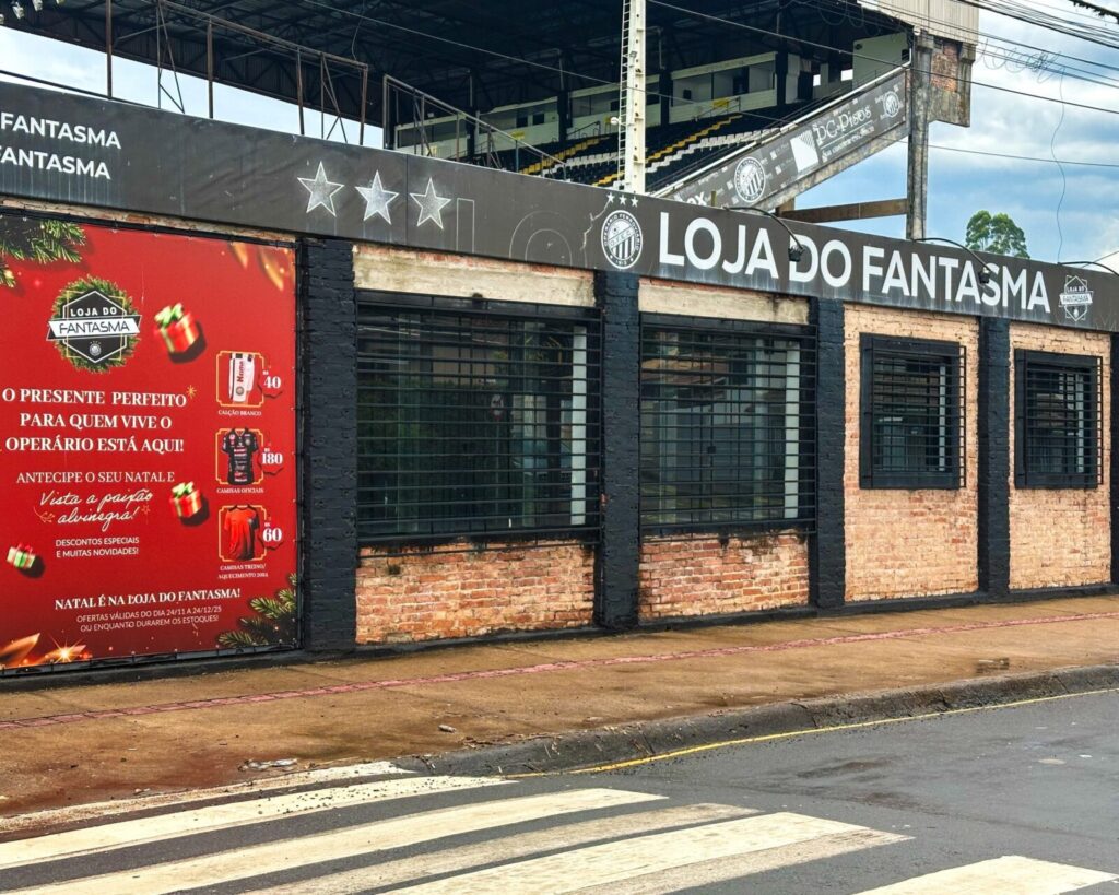 Fachada da Loja do Fantasma, anexa ao Germano Krüger