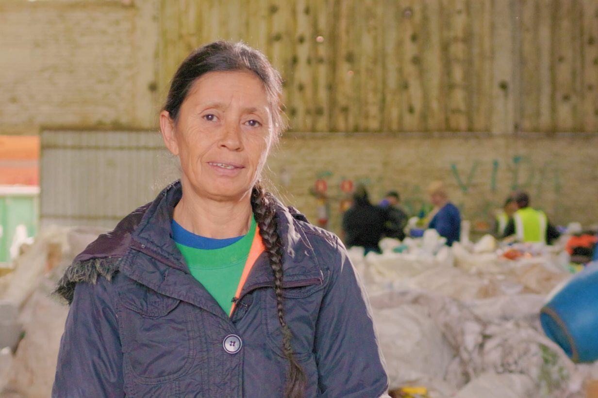 Líder feminina em cooperativa de reciclagem em pauta sobre a UEPG