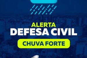 Alerta da Defesa Civil em Ponta Grossa