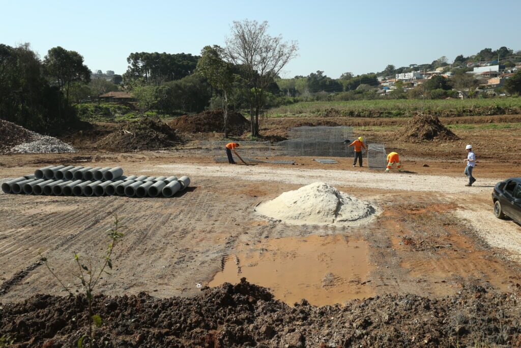 Obras do Lago de Olarias 2