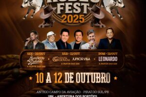 Banner da Piraí Rodeo Fest