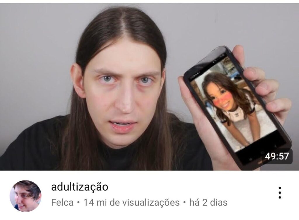 Youtuber Felca mostra conteúdo de sexualização de menores
