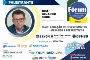 Fórum Empresarial de Ponta Grossa.