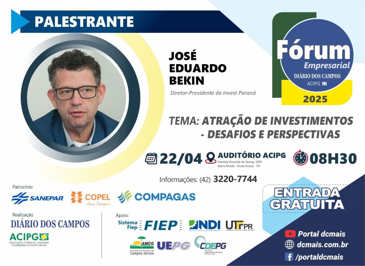 Fórum Empresarial de Ponta Grossa.