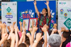 Produtoras culturais em aldeias indígenas da região