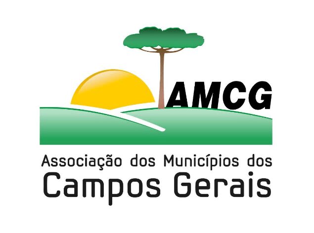 Logotipo da AMCG em cores e fundo branco