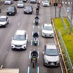 Implantação faixa azul em Curitiba