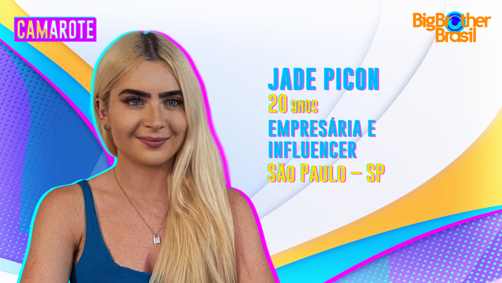 JADE PICON: 20 ANOS - EMPRESÁRIA E INFLUENCER (SÃO PAULO-SP)