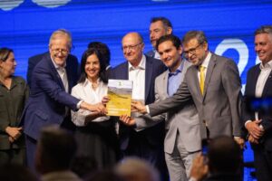 Lançamento do programa Natureza com as Pessoas, que contou com presenças de autoridades como o vice-presidente Geraldo Alckmin