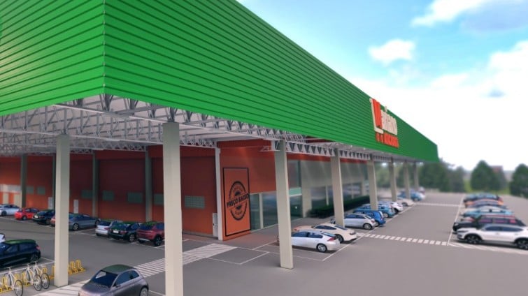 foto do mariano atacadista, novo mercado de pg