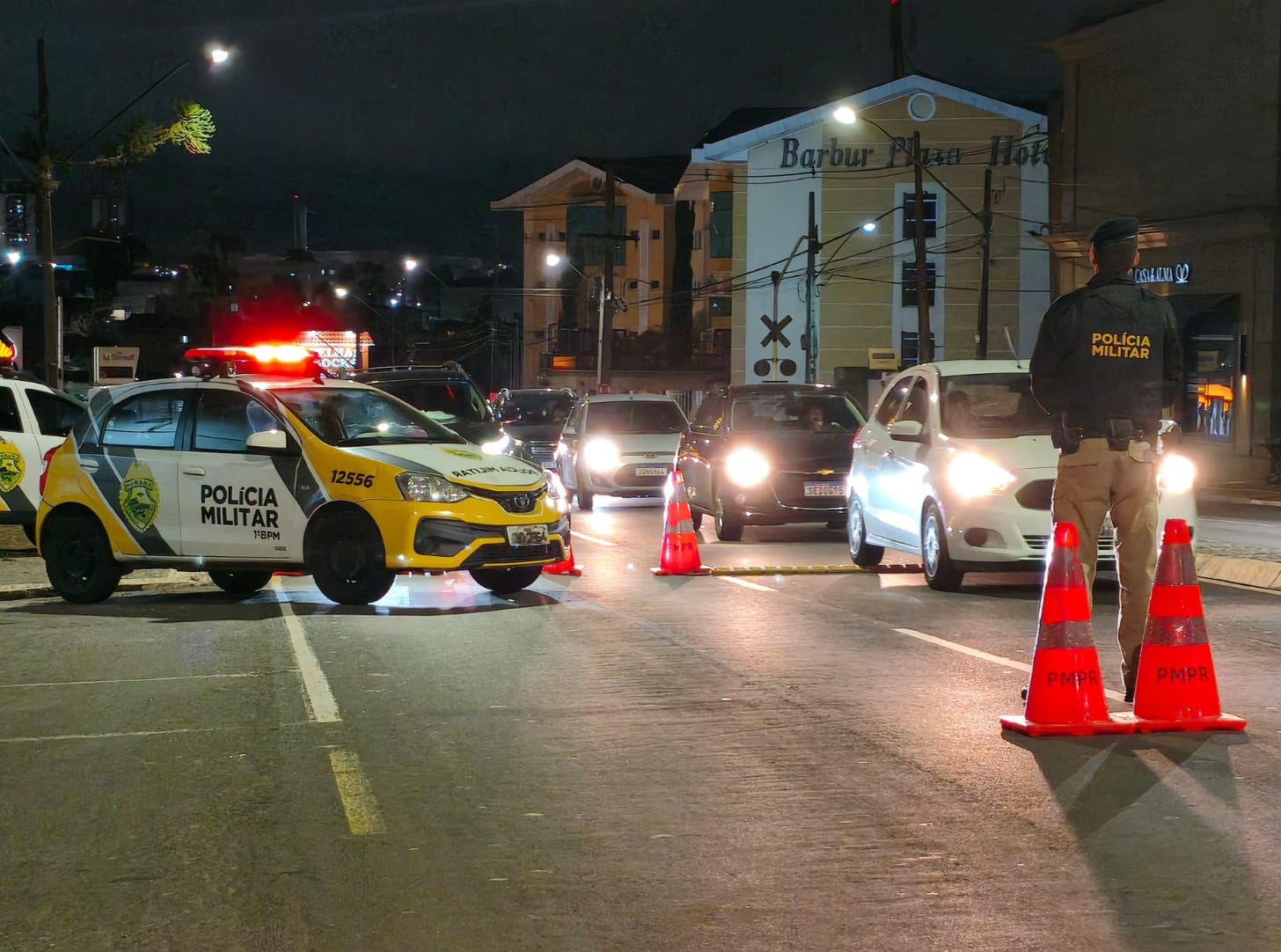Ação da Polícia Militar na Operação Nhapecani, lançada sexta-feira (10)