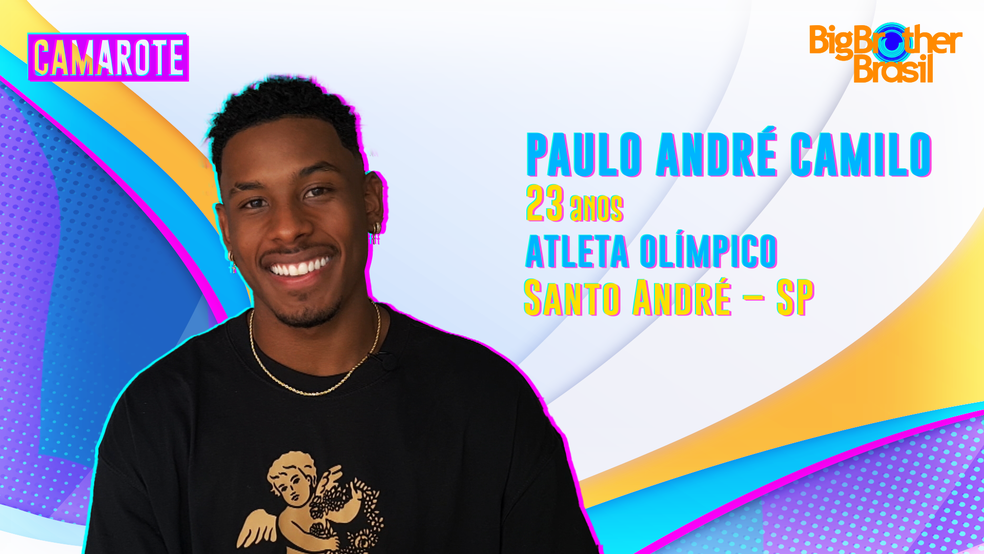PAULO ANDRÉ CAMILO: 26 ANOS - ATLETA OLÍMPICO (SANTO ANDRÉ-SP)