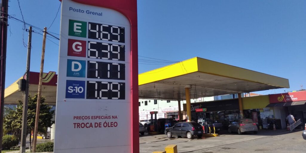 preço gasolina ponta grossa posto juninho grenal