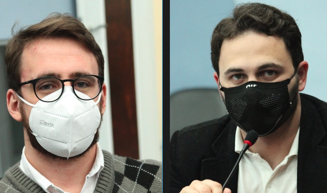 Vereadores de Ponta Grossa, Geraldo Stocco e Felipe Passos