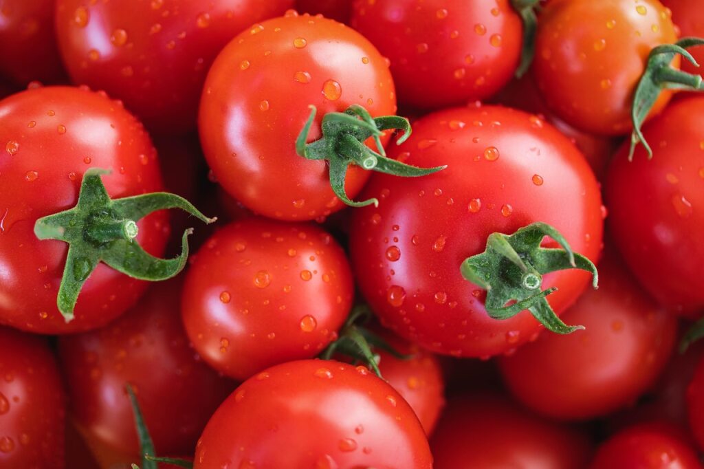 Foto ilustrativa de tomates, produto que apresentou queda de preço na Cesta Básica de Ponta Grossa