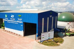 Foto da usina termoelétrica de pg