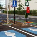 Vaga de estacionamento para gestante