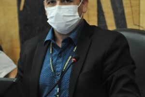 Vereador Pastor Ezequiel Bueno, na Câmara de Vereadores de Ponta Grossa