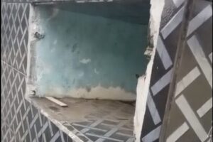 Vandalismo Cemitério São Sebastião