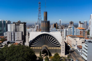 Praça da Catedral, um dos pontos turísticos de PG