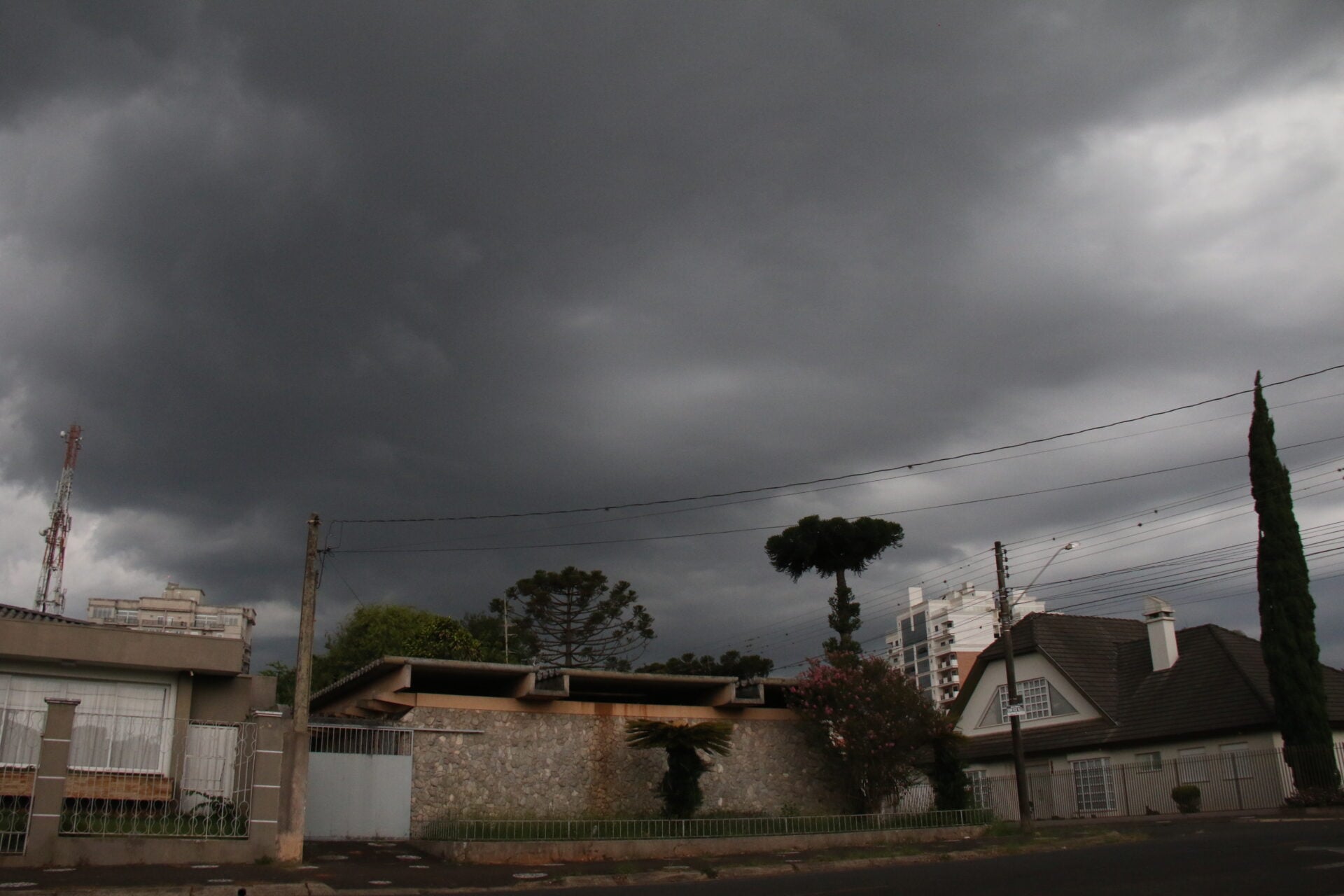 Alerta de Tempestade em Ponta Grossa