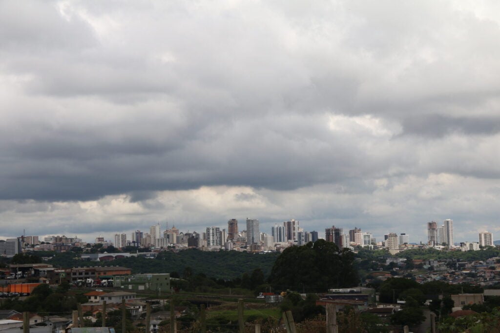 Previsão do tempo de chuva para ponta grossa