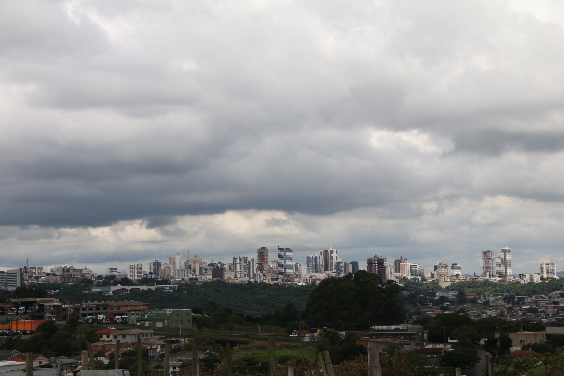 Previsão do tempo de chuva para ponta grossa