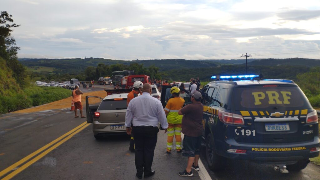 Acidente com quatro veículos e sete vítimas em Ortigueira