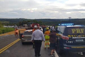 Acidente com quatro veículos e sete vítimas em Ortigueira