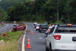 Acidente na BR-376, em Imbaú