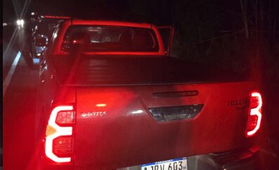 Camionete com placas do Paraguai tinha sido roubada em SC
