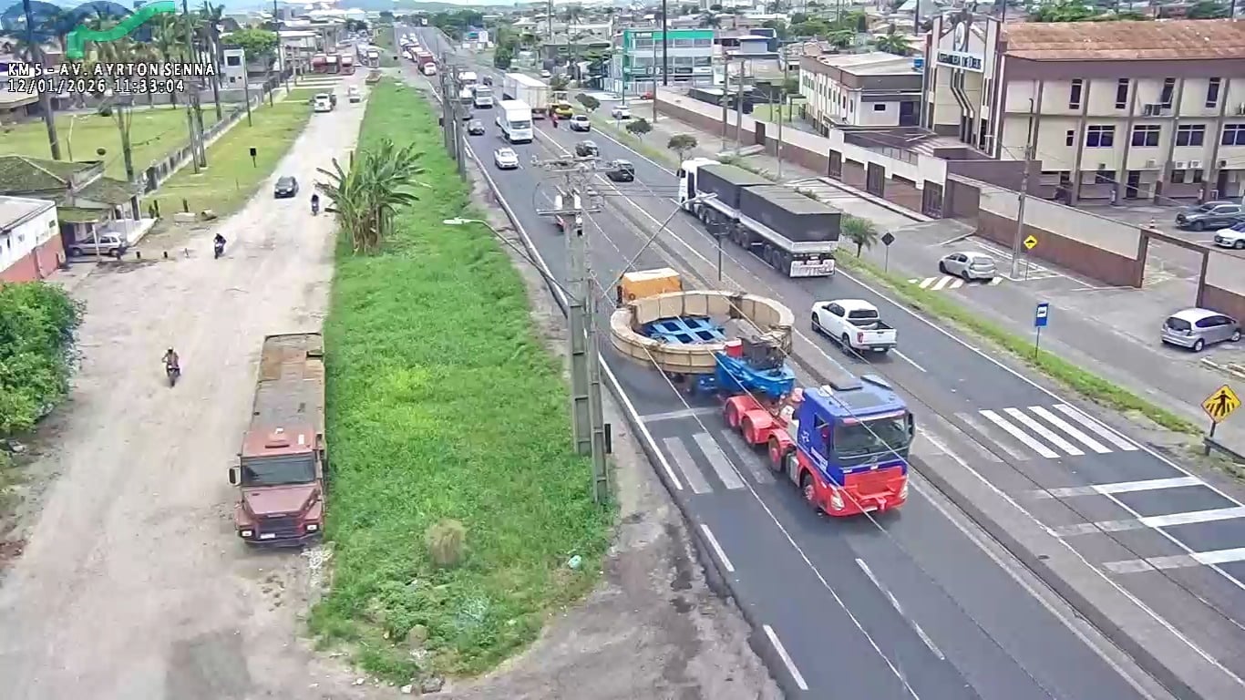 Carga de grandes dimensões
