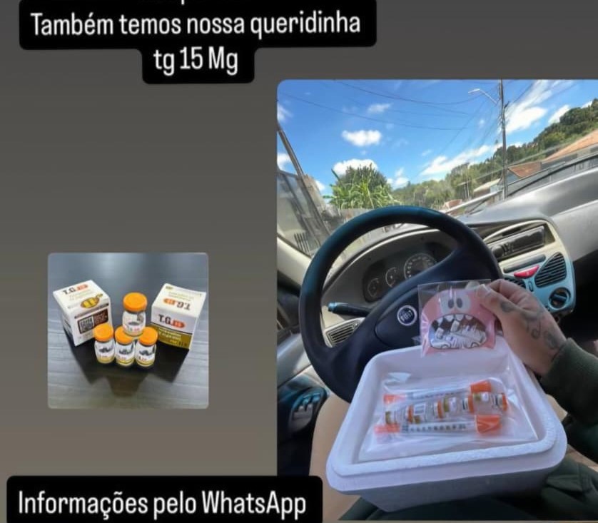 Venda ilegal de canetas emagrecedoras