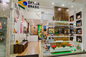 Fachada da Optica Brasil